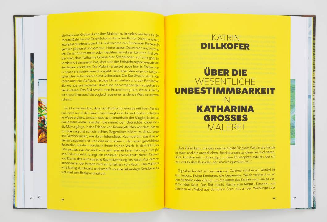 Katharina Grosse / Book